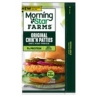 MorningStar Farms Original Chik'n Vegan Patties, 4 count, 10 oz