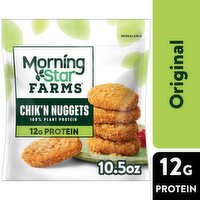 Morningstar Farms Chik'n Vegan Nuggets, 10.5 oz, 10.5 Ounce