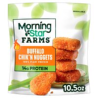 MorningStar Farms Buffalo Chik'n Vegan Nuggets, 10.5 oz