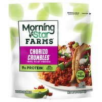 Morning Star Farms Veggie Chorizo Crumbles, 10 oz