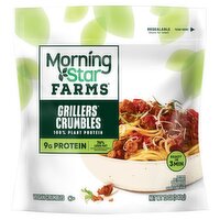 MorningStar Farms Grillers Vegan Crumbles, 12 oz, 12 Ounce