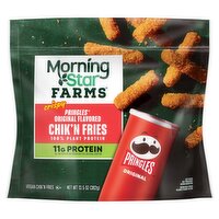 MorningStar Farms Pringles Original Flavored Vegan Chik'n Fries, 13.5 oz
