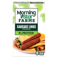 MorningStar Farms Vegetarian Sausage Links, 8 oz