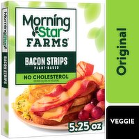 MorningStar Farms Plant-Based Bacon Strips, 5.25 oz