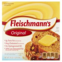 Fleischmann's Original 64% Vegetable Oil Spread, 16 oz, 16 Ounce