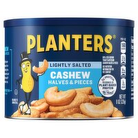 Planters Lightly Salted Cashew Halves & Pieces, 8 oz, 8 Ounce