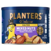 Planters Deluxe Salted Mixed Nuts, 8.75 oz