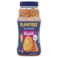 Planters Dry Roasted Sweet & Spicy Peanuts, 16 oz, 16 Ounce