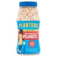 Planters Lightly Salted Dry Roasted Peanuts, 16 oz