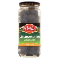 Bella Oil Cured Olives with Olive Oil, 8 oz, 8 Ounce