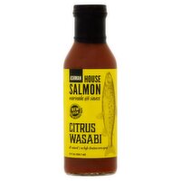 Ashman House Salmon Citrus Wasabi Marinade and Sauce, 12 fl oz
