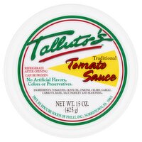 Talluto's Traditional Tomato Sauce, 15 oz