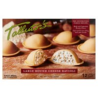 Talluto's Large Round Cheese Ravioli, 12 count, 15 oz