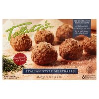 Talluto's Italian Style Meatballs, 6 count, 18 oz