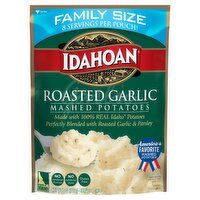 Idahoan Roasted Garlic Mashed Potatoes Family Size, 8 oz