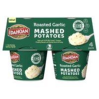 Idahoan Roasted Garlic Mashed Potatoes, 1.5 oz, 4 count, 6 Ounce