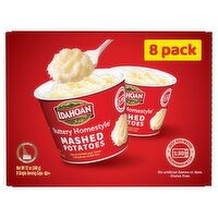 Idahoan Buttery Homestyle Mashed Potatoes, 8 count, 12 oz, 12 Ounce