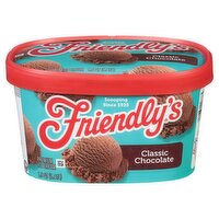 Friendly's Classic Chocolate Premium Ice Cream, 1.5 qt