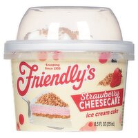 Friendly's Strawberry Cheesecake Ice Cream Cake, 8.5 fl oz