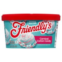 Friendly's Carnival Cotton Candy Premium Ice Cream, 1.5 qt