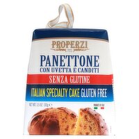 Properzi Gluten Free Panettone Italian Specialty Cake, 3.5 oz