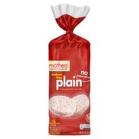 Mother's Sodium Free Plain Whole Grain Brown Rice Cakes, 14 count, 4.47 oz