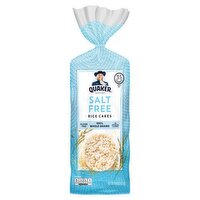 QUAKER Salt Free Rice Cakes, 4.47 oz, 4.47 Ounce