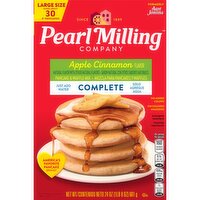 Pearl Milling Company Complete Pancake & Waffle Mix Apple Cinnamon 24 Oz, 24 Ounce