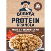 Quaker Protein Granola, Maple & Brown Sugar, 18 Oz