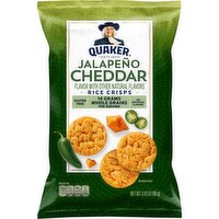 Quaker Rice Crisps Jalapeno Cheddar 3.03 Oz