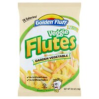 Golden Fluff Garden Vegetable Veggie Flutes, 0.5 oz