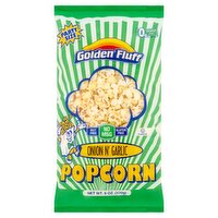 Golden Fluff Onion N' Garlic Popcorn Party Size, 6 oz