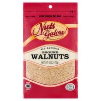 Nuts Galore! All Natural Ground Walnuts, 6 oz