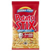 Golden Fluff Ketchup Flavor Potato Stix, 7/8 oz