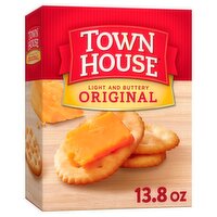 Kellogg's Town House Light and Buttery Original Oven Baked Crackers, 13.8 oz