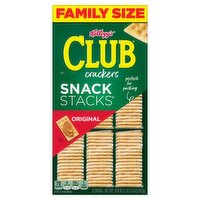 Keebler Club Snack Stacks Original Crackers Family Size, 9 count, 18.8 oz