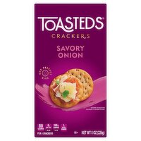 Kellogg's Toasteds Savory Onion Crackers, 8 oz