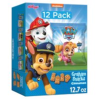 Kellogg's Paw Patrol Cinnamon Graham Snacks, 1.06 oz, 12 count