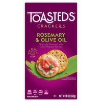 Kellogg's Toasteds Rosemary & Olive Oil Crackers, 8 oz