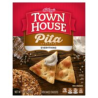 Kellogg's Town House Everything Oven Baked Pita Crackers, 9.5 oz