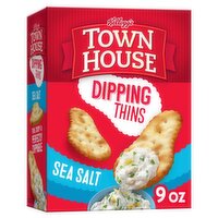 Kellogg's Town House Dipping Thins Sea Salt Baked Snack Crackers, 9 oz