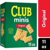 Club Original Minis Crackers, 11 oz