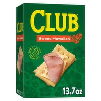 Club Sweet Hawaiian Crackers, 13.7 oz