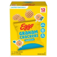Eggo Vanilla Graham Crackers, 1 oz, 12 count
