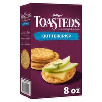 Toasteds Classic Buttercrisp Crackers, 8 oz