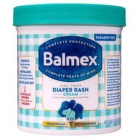 Balmex Zinc Oxide Diaper Rash Cream, 16 oz