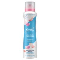 Secret Dry Spray Antiperspirant Deodorant, Wild Rose and Argan Oil, 4.1oz