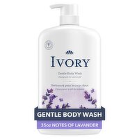 Ivory Gentle Body Wash, Lavender Scent, 35oz