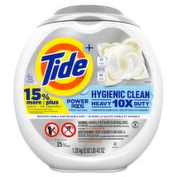 Tide, Hygienic Clean Heavy Duty Power Pods Free Nature 42 oz