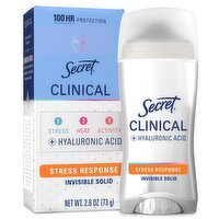 Secret Clinical Antiperspirant Deodorant for Women, 100HR Sweat & Odor Protection, 1.6oz